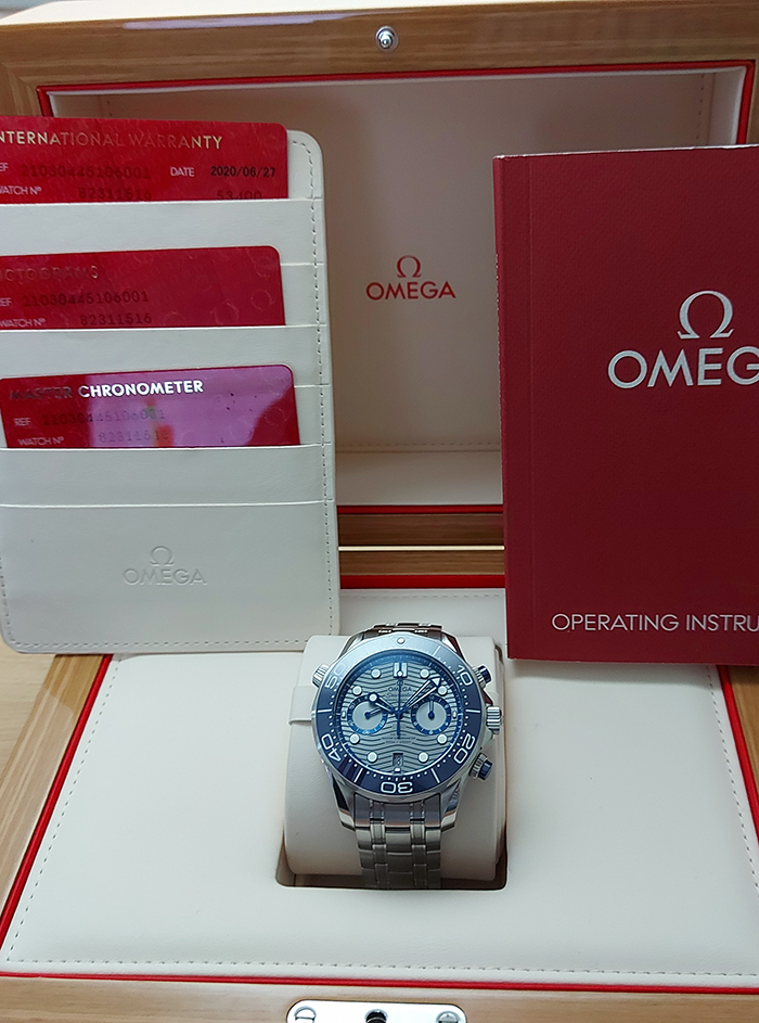  Omega Seamaster Diver 300M Co-Axial Chronograph Ref. 210.30.44.51.06.001